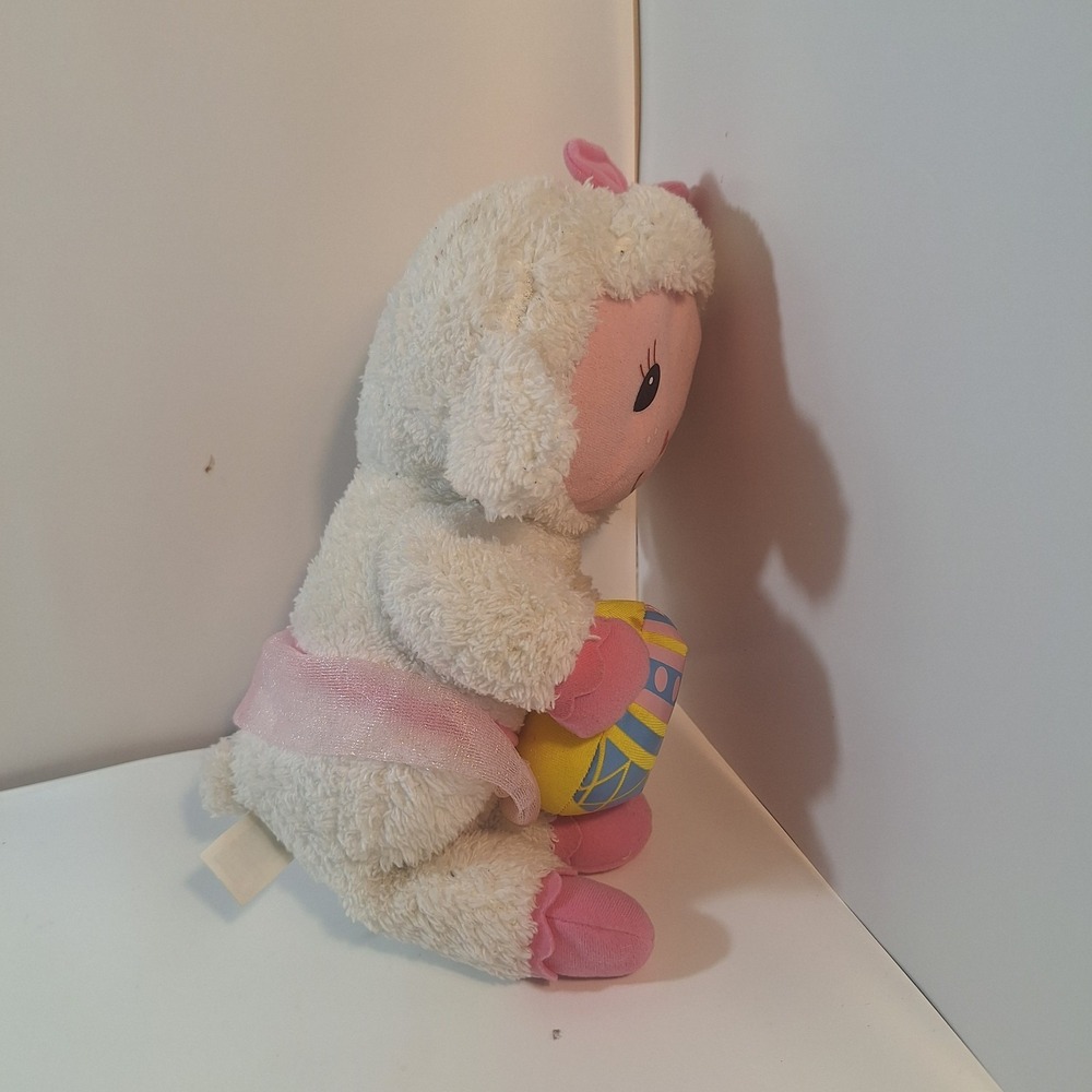 Disney Doc McStuffins Lambie 16" Plush With Bunny Ears And‎ Easter Egg, Tutu - Picture 4 of 6